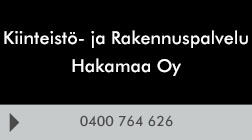 Kiinteistö- ja Rakennuspalvelu Hakamaa Oy logo